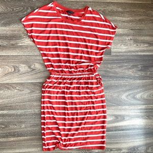 Banana Republic Burnt Orange Jersey Knit Dress XSP